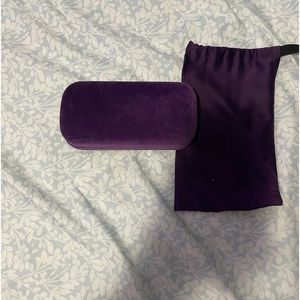 Authentic Gucci eyeglass/sunglasses case w/terrycloth
